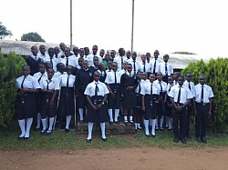Some of the club members in the school
